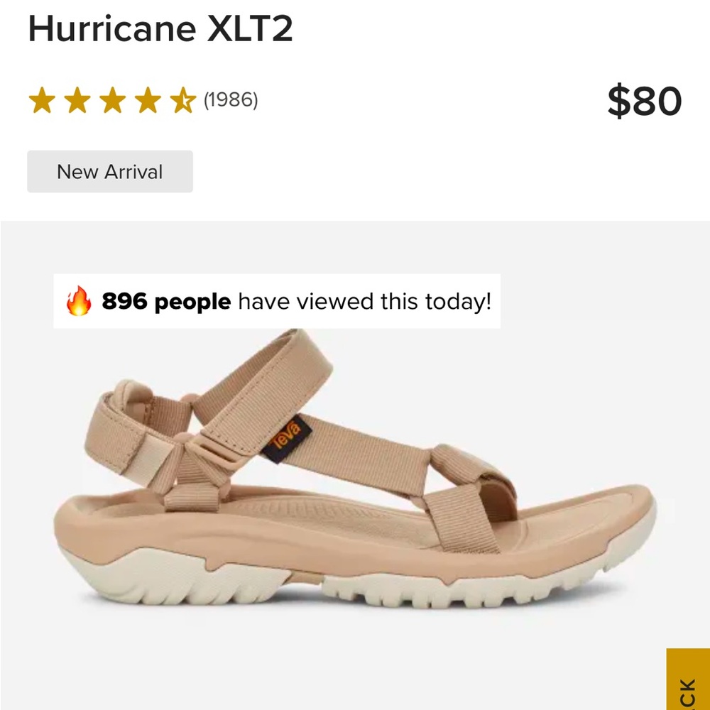 NEW Teva Hurricane XLT2 women’s sandals